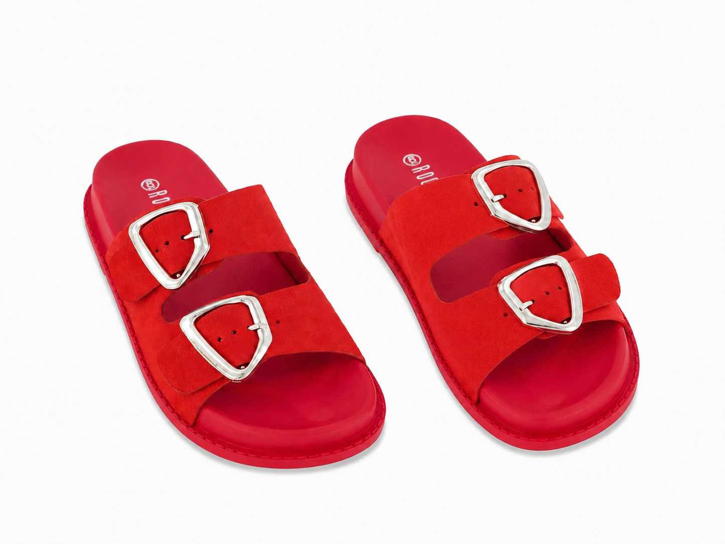 Luxe Buckle Slides