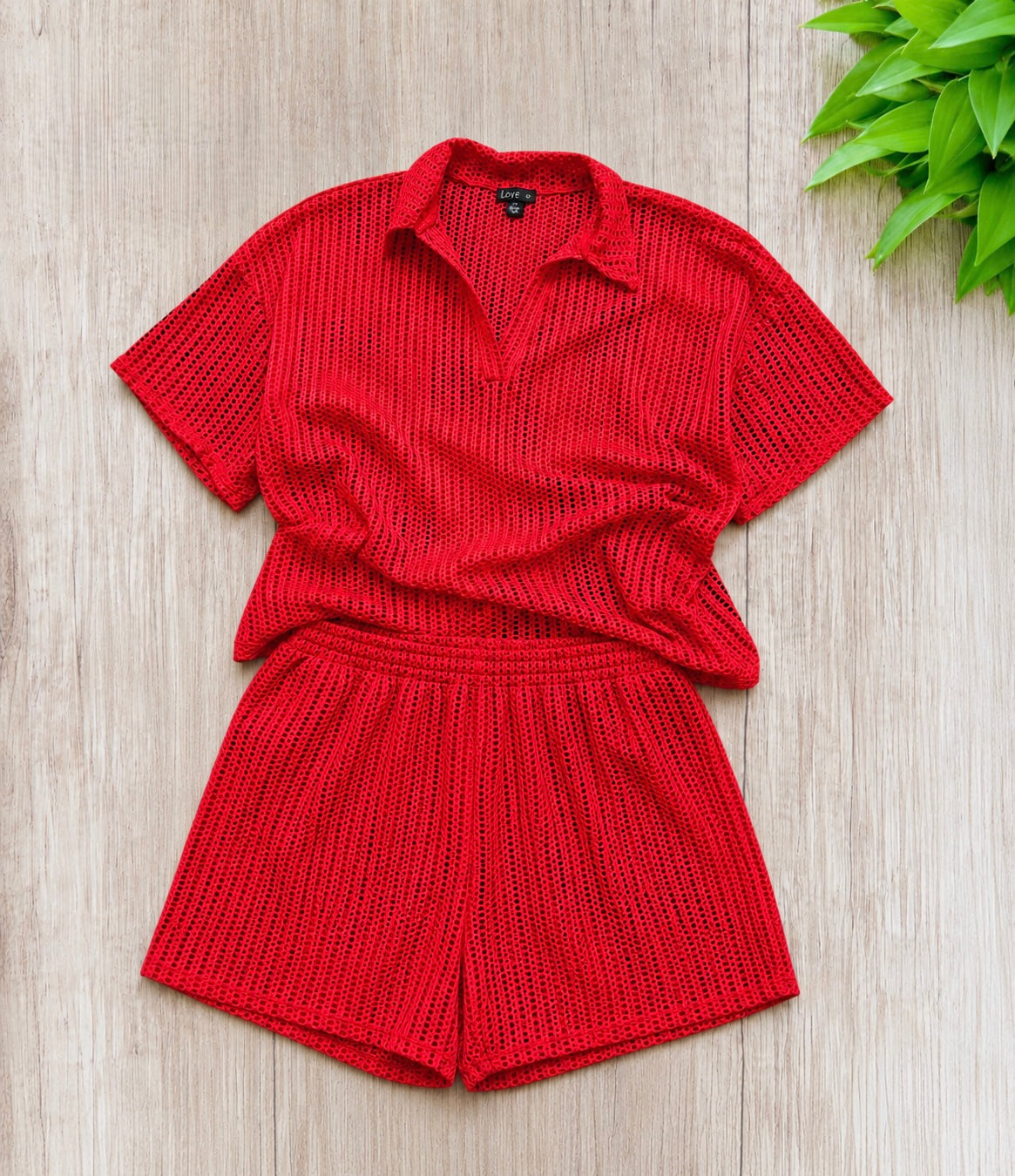 Red Paradise Cover Up