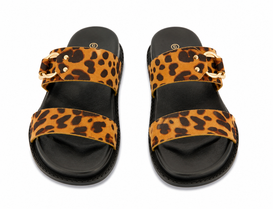 Leopard Luxe Sandal