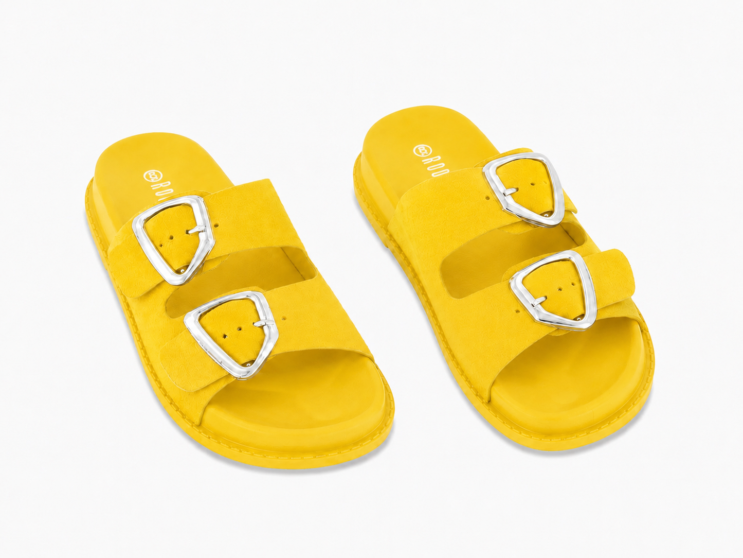 Luxe Buckle Slides